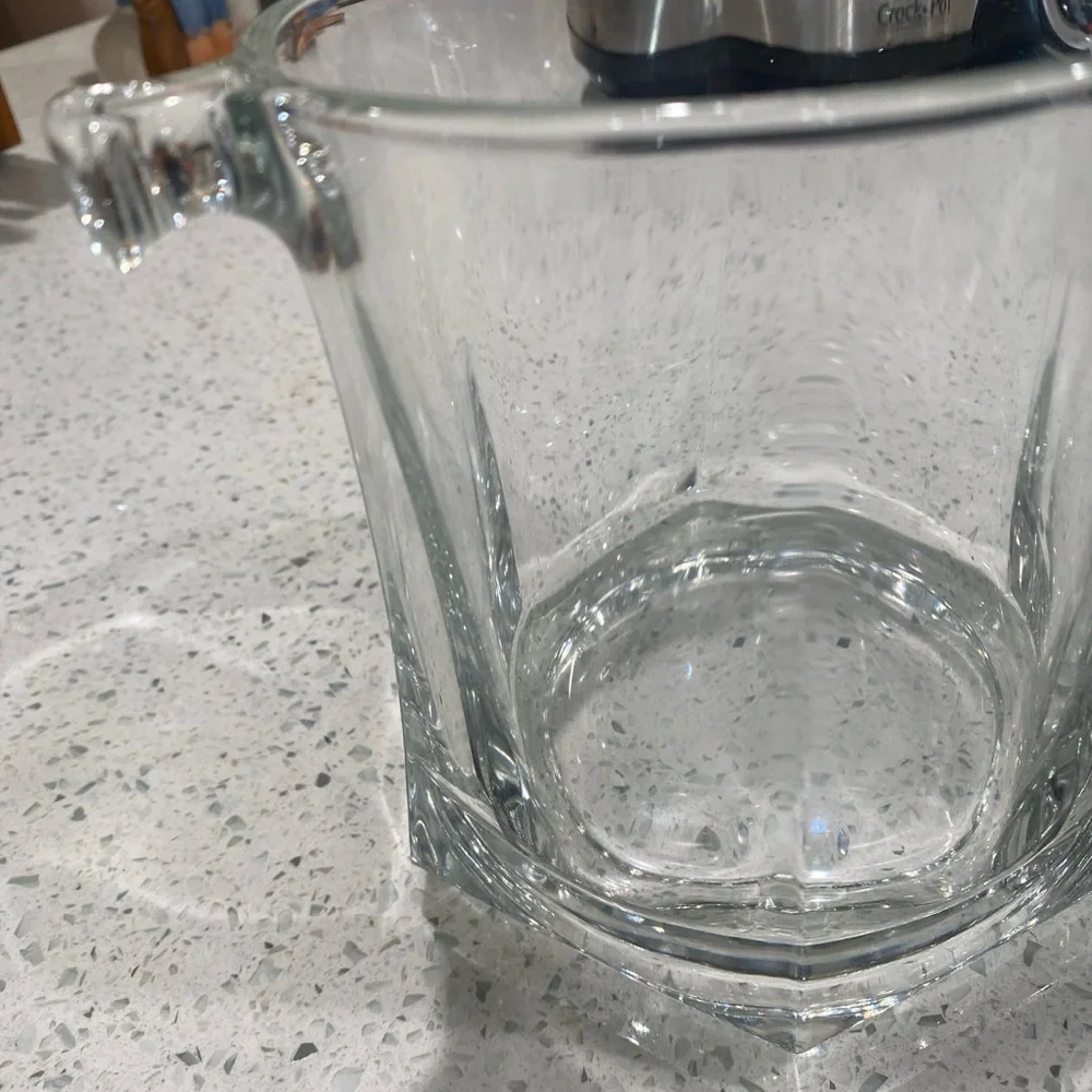 Made‎ in Italy Crystal ice bucket